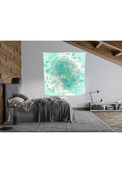 Bohem,yoga, Meditasyon,burçlar ve Mandala Temalı, Duvar Örtüsü 63