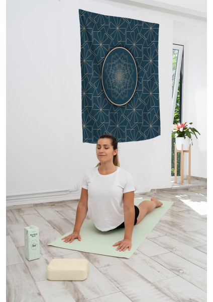 Bohem,yoga, Meditasyon,burçlar ve Mandala Temalı, Duvar Örtüsü 117