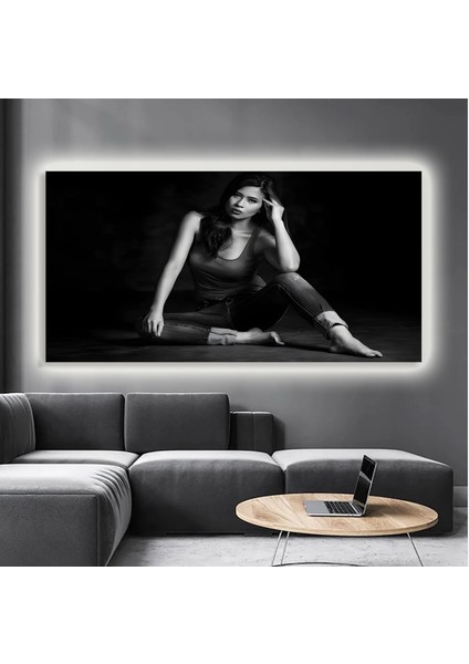 LED Işıklı Kanvas Tablo, 3D Dekoratif Baskılı Tablo Yapay Zeka Destekli Modern Tasarımlar 187