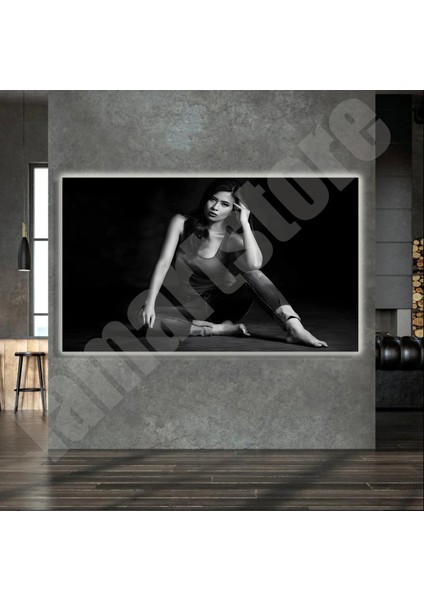 LED Işıklı Kanvas Tablo, 3D Dekoratif Baskılı Tablo Yapay Zeka Destekli Modern Tasarımlar 187