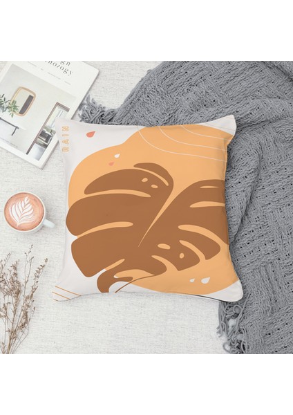 Çift Taraf Baskılı Gizli Di Özel Tasarım Süet Dokulu Kırlent Kılıfı Takımı 34