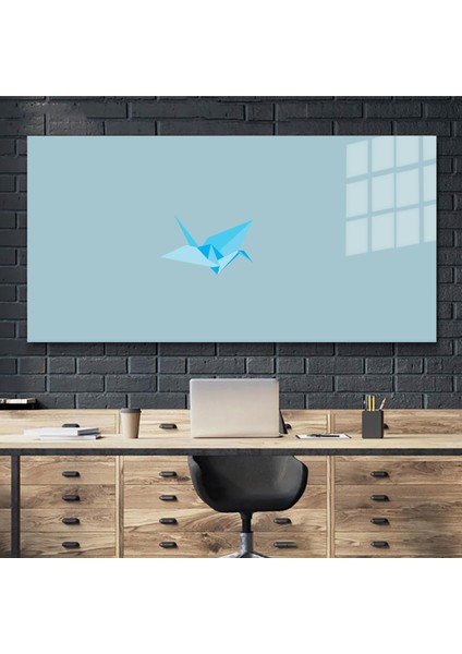 Sanatsal Yapayzeka, Creative Art, 3D Dekoratif Baskı Yatay Cam Tablo 272
