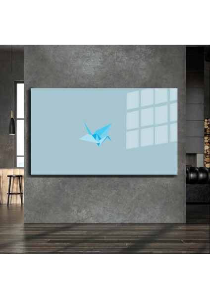 Sanatsal Yapayzeka, Creative Art, 3D Dekoratif Baskı Yatay Cam Tablo 272