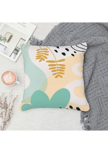 Çift Taraf Baskılı Gizli Di Özel Tasarım Süet Dokulu Kırlent Kılıfı Takımı 39