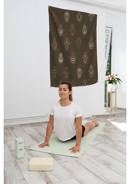 Bohem,yoga, Meditasyon,burçlar ve Mandala Temalı, Duvar Örtüsü 14
