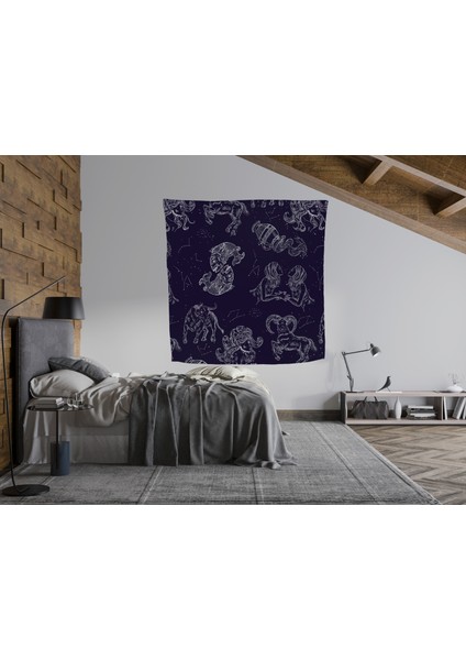 Bohem,yoga, Meditasyon,burçlar ve Mandala Temalı, Duvar Örtüsü 85 fırsatları