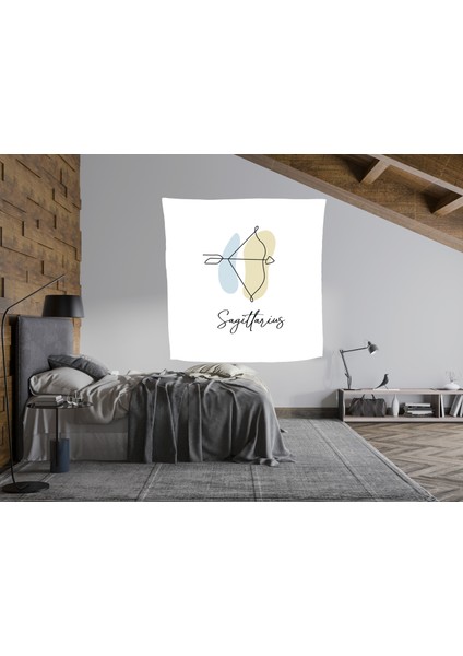 Bohem,yoga, Meditasyon,burçlar ve Mandala Temalı, Duvar Örtüsü 24