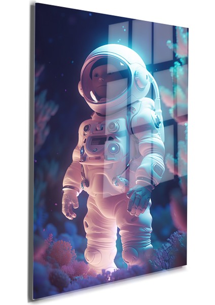 Space/uzay Yapay Zeka Özel Tasarım Cam Tablo Ofis, Mutfak Çocuk Odası, Salon 112 fiyatları