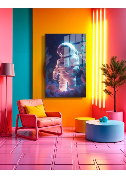 Space/uzay Yapay Zeka Özel Tasarım Cam Tablo Ofis, Mutfak Çocuk Odası, Salon 112 modelleri