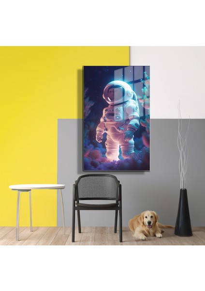 Space/uzay Yapay Zeka Özel Tasarım Cam Tablo Ofis, Mutfak Çocuk Odası, Salon 112 fırsatları