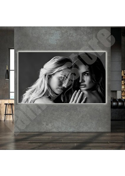 LED Işıklı Kanvas Tablo, 3D Dekoratif Baskılı Tablo Yapay Zeka Destekli Modern Tasarımlar 73