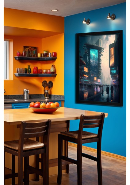 Space, Uzay, Yapay Zeka Mdf Plastik Çerçeveli Dekoratif Tablo 213 indirimleri