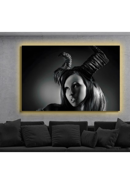 LED Işıklı Kanvas Tablo, 3D Dekoratif Baskılı Tablo Yapay Zeka Destekli Modern Tasarımlar 161
