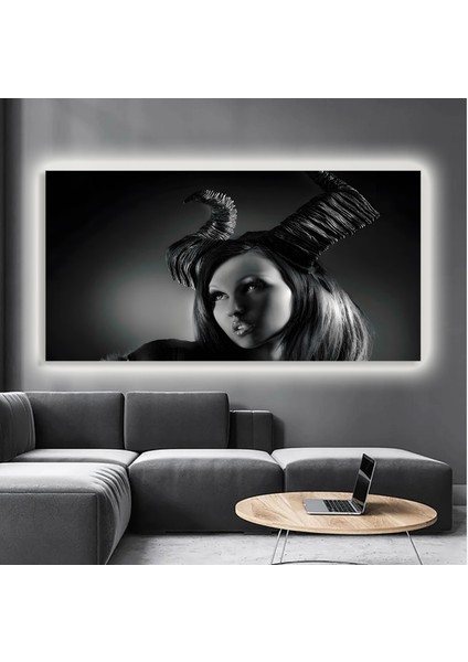 LED Işıklı Kanvas Tablo, 3D Dekoratif Baskılı Tablo Yapay Zeka Destekli Modern Tasarımlar 161