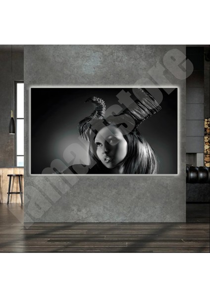 LED Işıklı Kanvas Tablo, 3D Dekoratif Baskılı Tablo Yapay Zeka Destekli Modern Tasarımlar 161