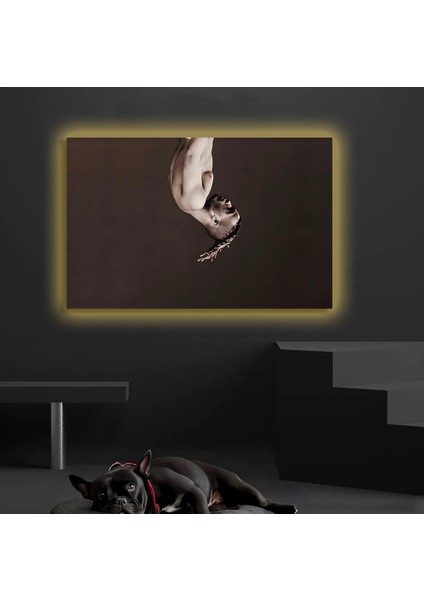 LED Işıklı Kanvas Tablo, 3D Dekoratif Baskılı Tablo Yapay Zeka Destekli Modern Tasarımlar 149