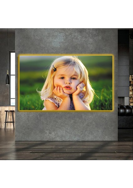 LED Işıklı Kanvas Tablo, 3D Dekoratif Baskılı Tablo Yapay Zeka Destekli Modern Tasarımlar 355