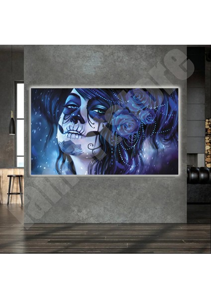 LED Işıklı Kanvas Tablo, 3D Dekoratif Baskılı Tablo Yapay Zeka Destekli Modern Tasarımlar 326