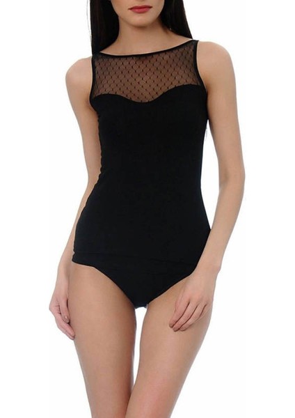 Doreanse Üst Kısmı Transparan Atlet 9375
