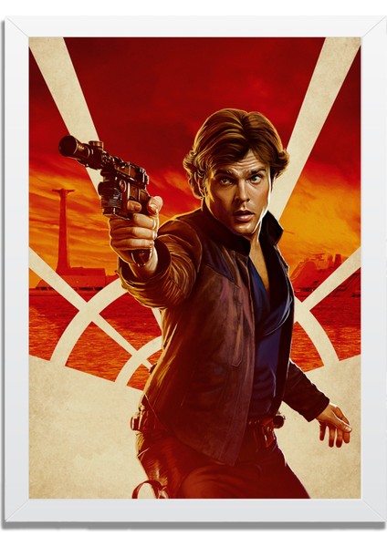 Dizi- Film Karakter ve Afişleri Mdf Plastik Çerçeveli Dekoratif Tablo 01