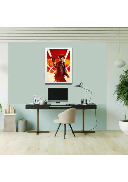 Dizi- Film Karakter ve Afişleri Mdf Plastik Çerçeveli Dekoratif Tablo 01 fırsatları