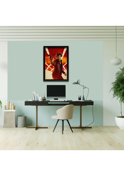 Dizi- Film Karakter ve Afişleri Mdf Plastik Çerçeveli Dekoratif Tablo 01 indirimleri