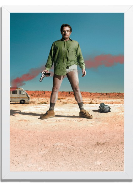 Dizi- Film Karakter ve Afişleri Mdf Plastik Çerçeveli Dekoratif Tablo 01