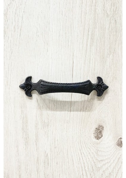 Pirinç Döküm Oksit Siyah Rengi 12 cm Kulp (Ömür Boyu Garanti)