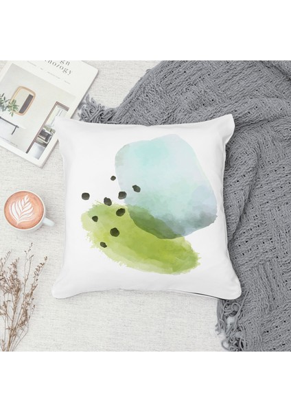 Çift Taraf Baskılı Gizli Di Özel Tasarım Süet Dokulu Kırlent Kılıfı Takımı 284