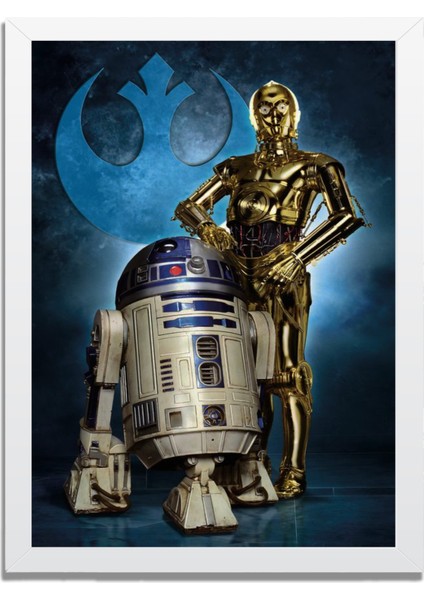 Dizi- Film Karakter ve Afişleri Mdf Plastik Çerçeveli Dekoratif Tablo 01