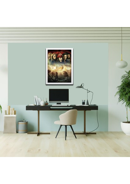 Dizi- Film Karakter ve Afişleri Mdf Plastik Çerçeveli Dekoratif Tablo 01 fırsatları