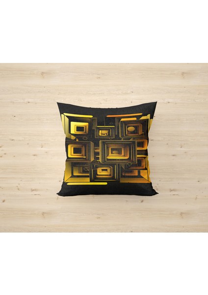 Çift Taraf Baskılı Gizli Di Özel Tasarım Süet Dokulu Kırlent Kılıfı Takımı 114 modelleri