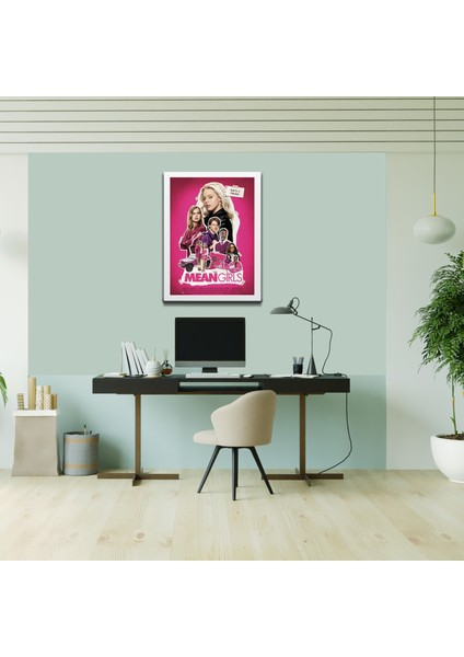 Dizi- Film Karakter ve Afişleri Mdf Plastik Çerçeveli Dekoratif Tablo 01 fırsatları