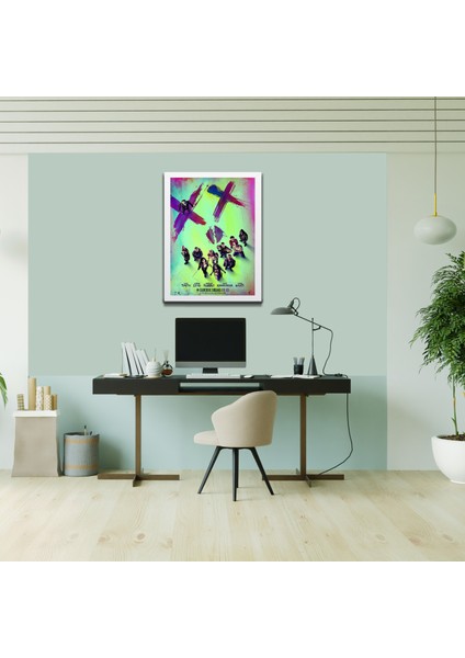 Dizi- Film Karakter ve Afişleri Mdf Plastik Çerçeveli Dekoratif Tablo 01 fırsatları