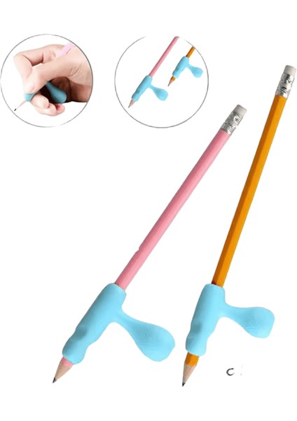 2 Adet / Set Montessori Oyuncakları Çocuklar Için Eğitici Oyuncaklar Erken Öğrenme Bebek Tutma Kalem Düzeltici Montessori Eğitim Oyuncakları Renk: C-2 Adet (Yurt Dışından)