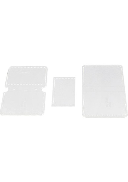 3 Grup Şeffaf Akrilik Ş Kalıp El Sanatları I (Yurt Dışından)