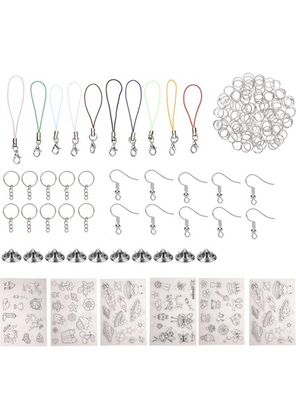 Isı Büzülme Tabakaları Set Sanat Kağıdı Süsler Için Sıralama Sayfaları Aracı 156 Parça (Yurt Dışından) fiyatları