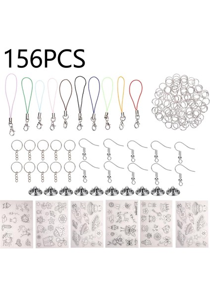 Isı Büzülme Tabakaları Set Sanat Kağıdı Süsler Için Sıralama Sayfaları Aracı 156 Parça (Yurt Dışından) indirimleri