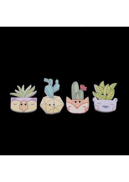 50X Çocuk Düğ Delikli Ahşap Düğ Dekoratif Düğ Karikatür Kar (Yurt Dışından) fırsatları