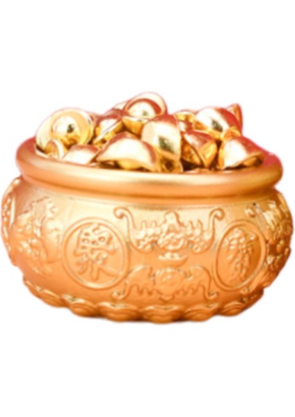 Ğu, Çin Feng Shui Dekorasyonu, 100 Mini-Yuan-Bao Masaüstü Süsleme ile Figürü (Yurt Dışından) fiyatları