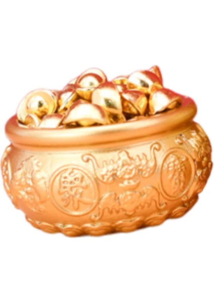 Ğu, Çin Feng Shui Dekorasyonu, 100 Mini-Yuan-Bao Masaüstü Süsleme ile Figürü (Yurt Dışından) modelleri