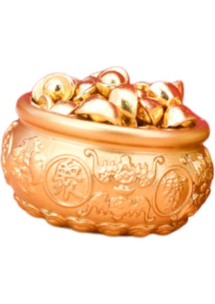 Ğu, Çin Feng Shui Dekorasyonu, 100 Mini-Yuan-Bao Masaüstü Süsleme ile Figürü (Yurt Dışından) fırsatları