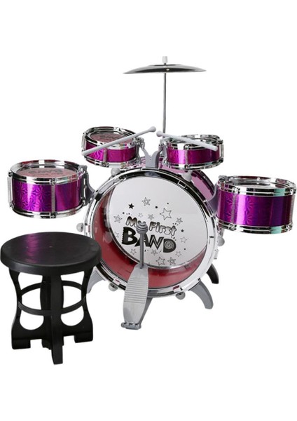 Çocuk Davul Anaokulu Için Bas Drum Kitleri Çocuk Günü Kı Violet (Yurt Dışından) fiyatları