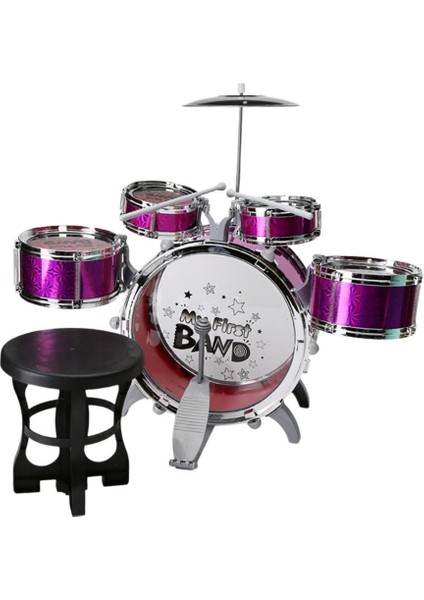 Çocuk Davul Anaokulu Için Bas Drum Kitleri Çocuk Günü Kı Violet (Yurt Dışından) modelleri