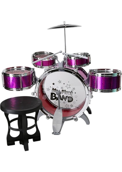 Çocuk Davul Anaokulu Için Bas Drum Kitleri Çocuk Günü Kı Violet (Yurt Dışından) fırsatları