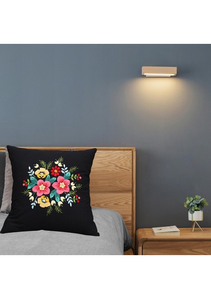 Yarı Kapanmış Nakış Yastığı Dıy Renkli Iplikler Dikiş Zanaat Siyahı Kaplar (Yurt Dışından) fırsatları