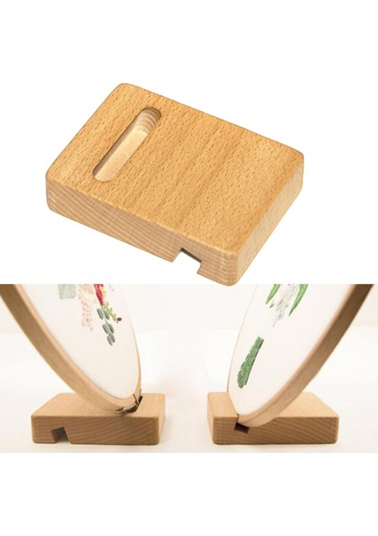 Nakış Çember Telefon Standı Çapraz Ş Masaüstü Aksesuarları Ahşıllı Telefon (Yurt Dışından) indirimleri