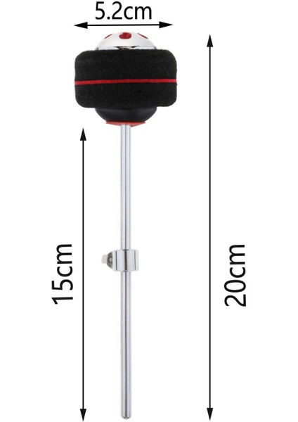 Perküsyon Davul I Enstrümanı Için Paslanmaz Çelik Pedal Çırpıcı (Yurt Dışından) fiyatları