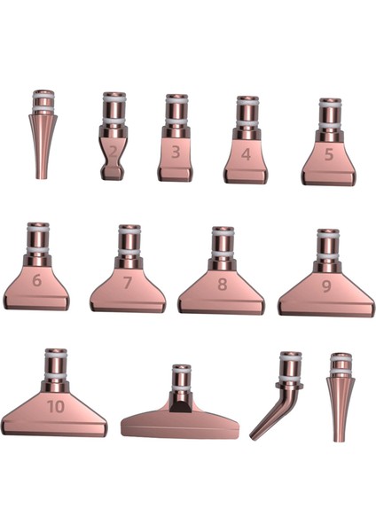 13 Uçlu Kafaları Tek Yerleştiriciler Için 5 (Yurt Dışından)