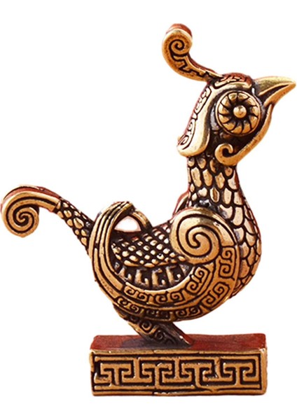 Mini Pirinç Serçe Heykeli Çay Evcil Heykelcik Üstü Süsleme (Yurt Dışından) modelleri